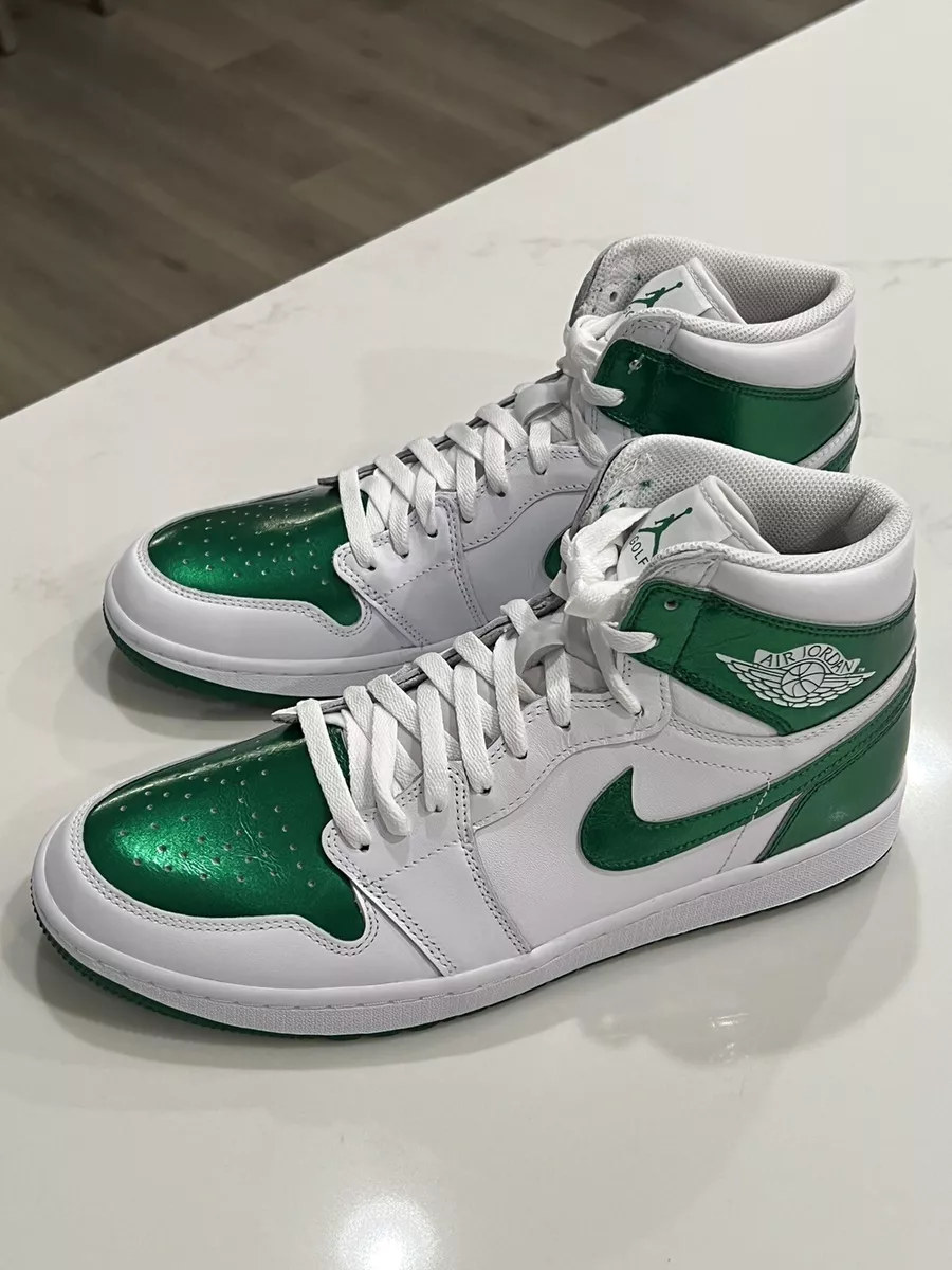 Air Jordan 1 High Golf 'Pine Green' | White | Men's Size 10