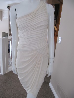 bcbg ivory dress