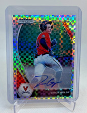 2021 Panini Prizm Draft Picks ZACK GELOF RC Power Plaid Prizm AUTO 11/17 #PDP60
