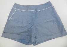 Fenn Wright Manson Shorts Size 8 Blue stretch NEW nn63 