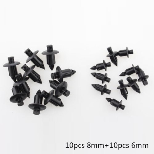 Lot De 10 Clips De Fixation Pour Moteur - 90467-07201