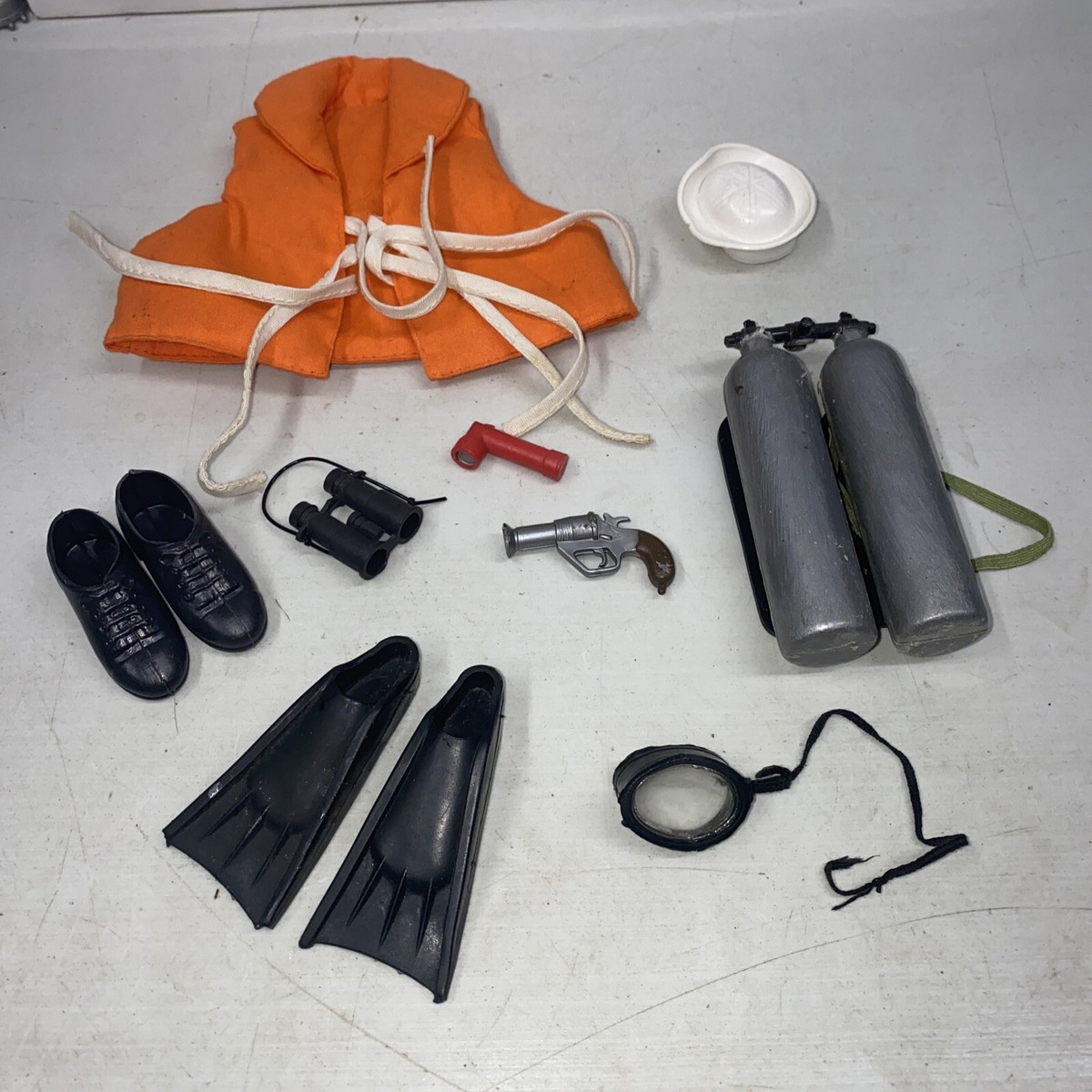 Vintage Gi Joe Adventure Team Accessories Navy Attack Life