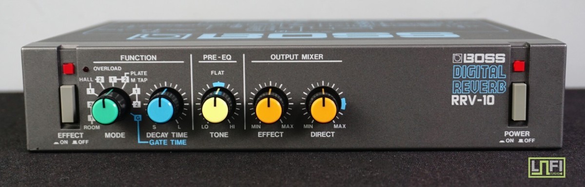 即決 BOSS RRV-10 DIGITAL REVERB ボス デジタルリバーブ エフェクター