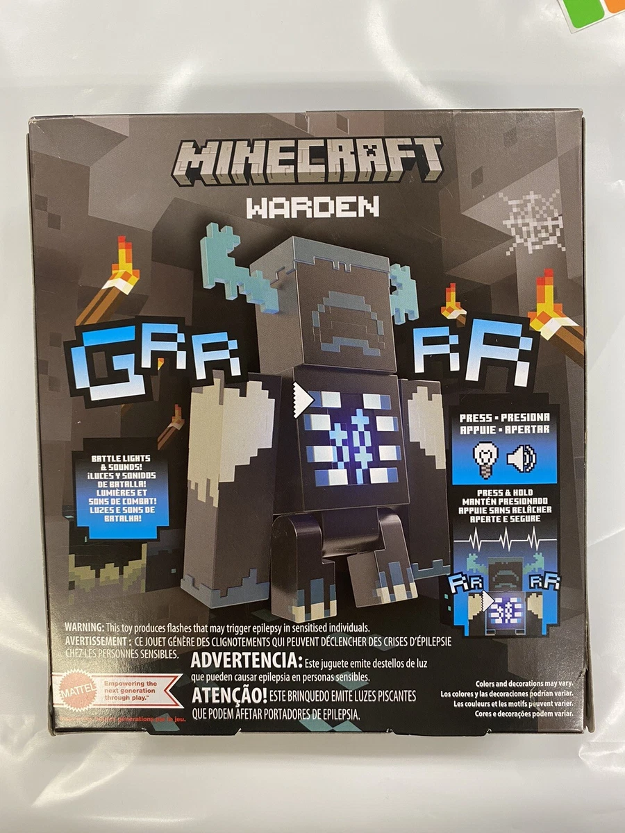 Baby Products Online - Mattel Minecraft Toys Warden action figure with  lights, sounds and accessories, gift for children, - Kideno