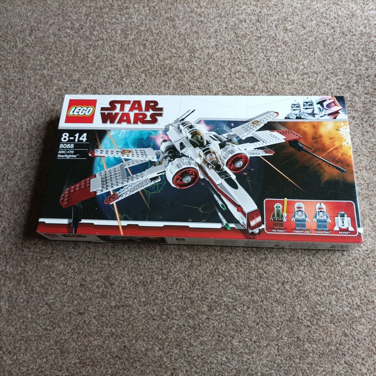 Brand New LEGO 8088 STAR WARS: ARC-170 Starfighter UK