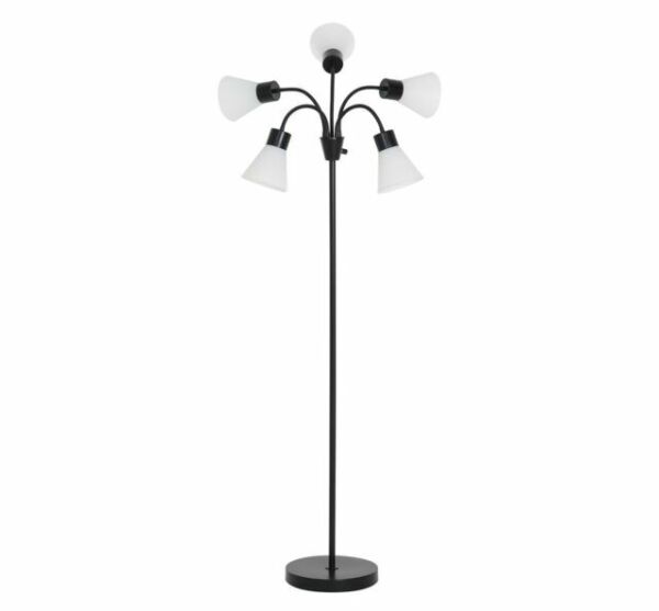 Room Essentials 5 Head Floor Lamp With, 5 Head Floor Lamp Black