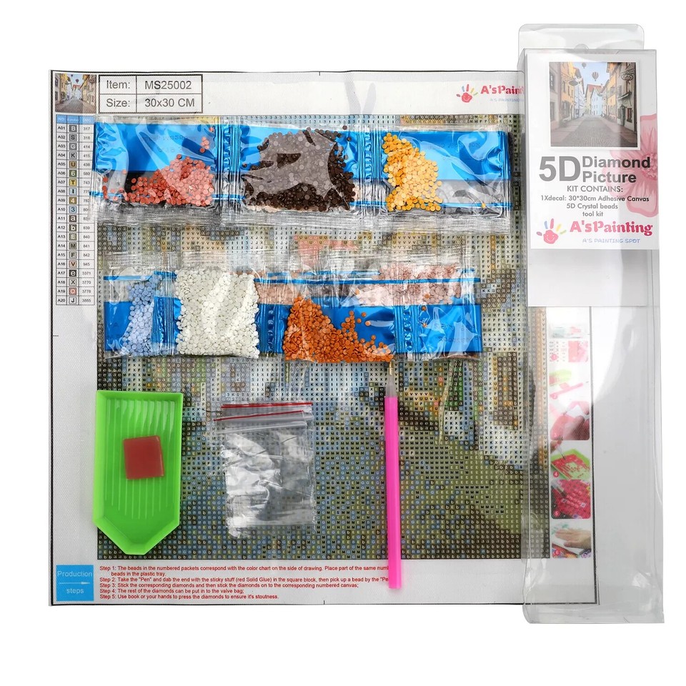 GIFTS SET for Adults AND Kids 5D DIY Diamond Painting Full Drill 4Types ...