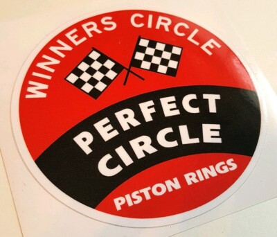 Perfect Circle Racing Perfect circle sticker decal hot rod rat rod vintage look car truck ...