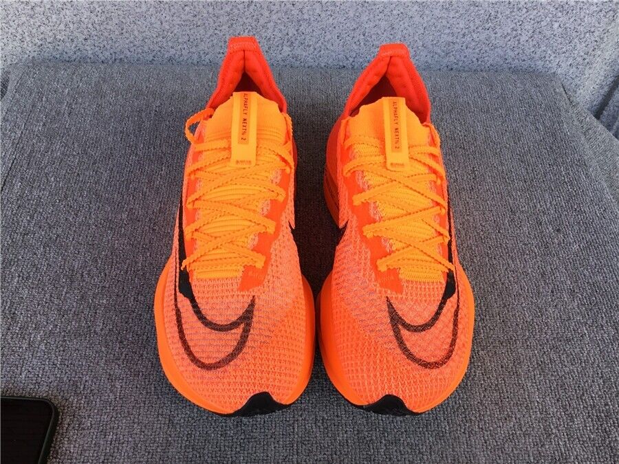 Nike Air Zoom Alphafly Next% 2 Men's shoes Orange US Size 8 Nike Air Zoom Alphafly Next% 2 Men's shoes Orange US Size 8