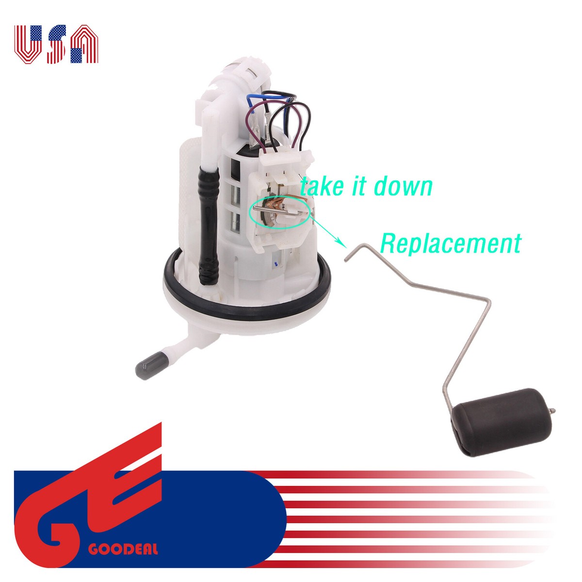 New Fuel Pump Fit for Yamaha ZUMA 125 Fuel Tank 2009-2015 5S9