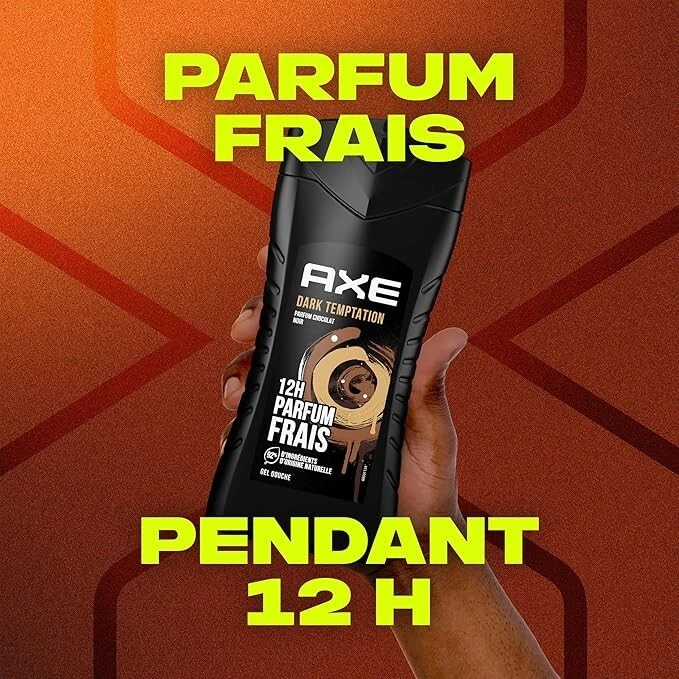 Gel de ducha Axe Dark Temptation 250 ml (paquete de 12) Foto 4 de 4