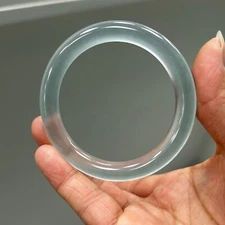 Real natural Myanmar Ice Jade jadeite bracelets Bangle 54mm