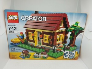 lego log cabin