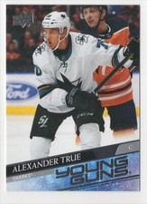 2020-21 Upper Deck Young Guns Alexander True Rookie San Jose Sharks #225
