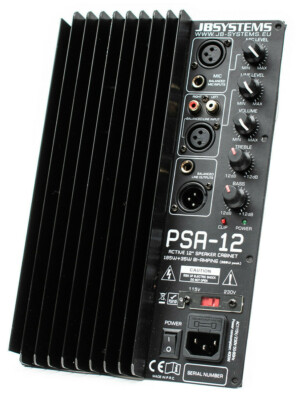 JB Systems Einbau Endstufe PA HIFI Aktivmodul Amp Amplifier 200W RMS Bi Amping 