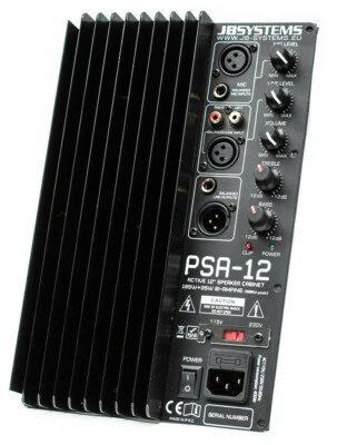 JB Systems Einbau Endstufe PA HIFI Aktivmodul Amp Amplifier 200W RMS Bi Amping  - Bild 1 von 4