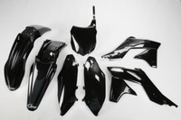 Set Plastics Motorradverkleidungen Kawasaki Kxf 250 2013 - 2016 Ufo Plast Black