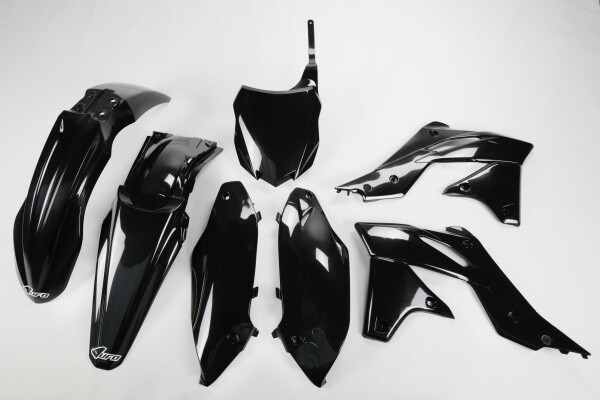 Set Plastics Motorradverkleidungen Kawasaki Kxf 250 2013 - 2016 Ufo Plast Black-image