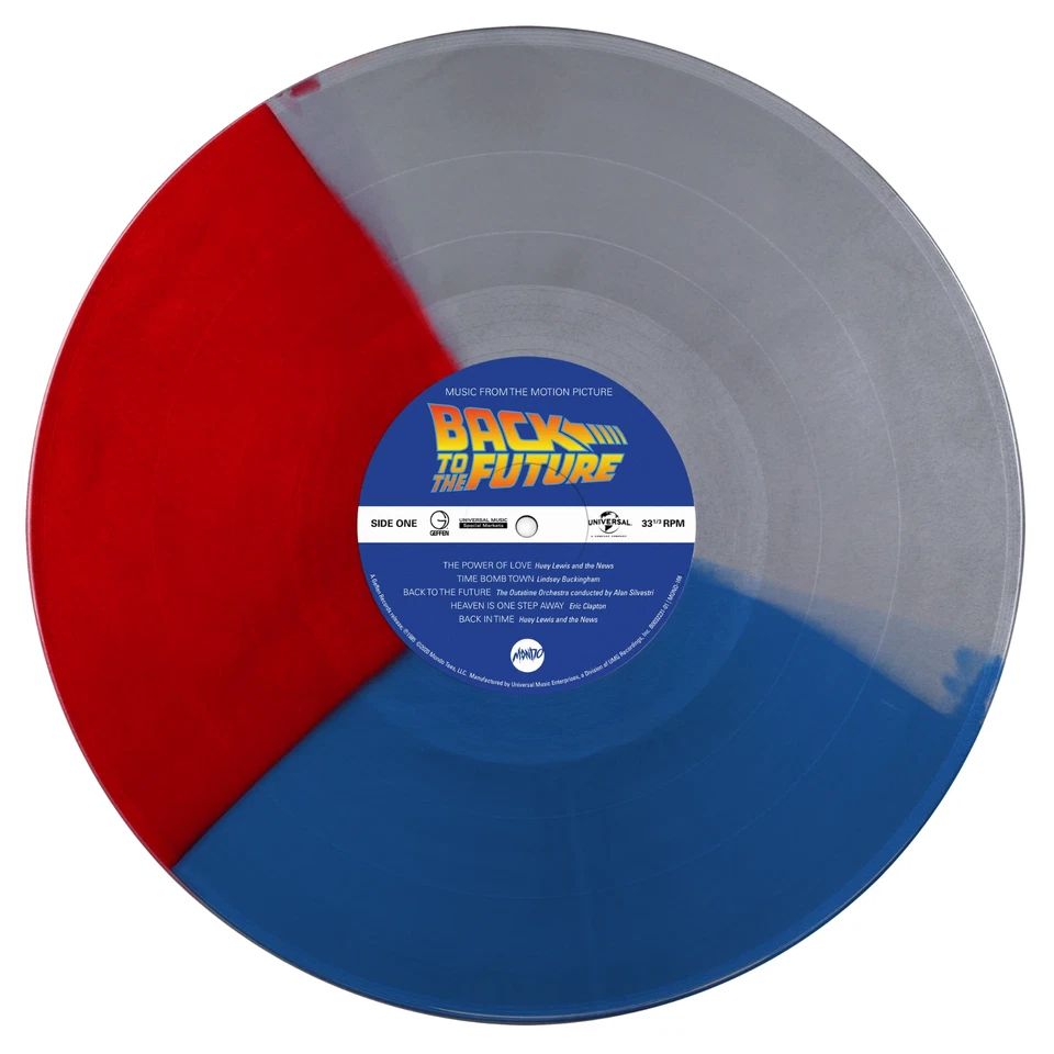 BACK TO THE FUTURE (MONDO SOUNDTRACK) [TRI-COLOUR VINYL] NEW & SEALED - Image 2 of 3