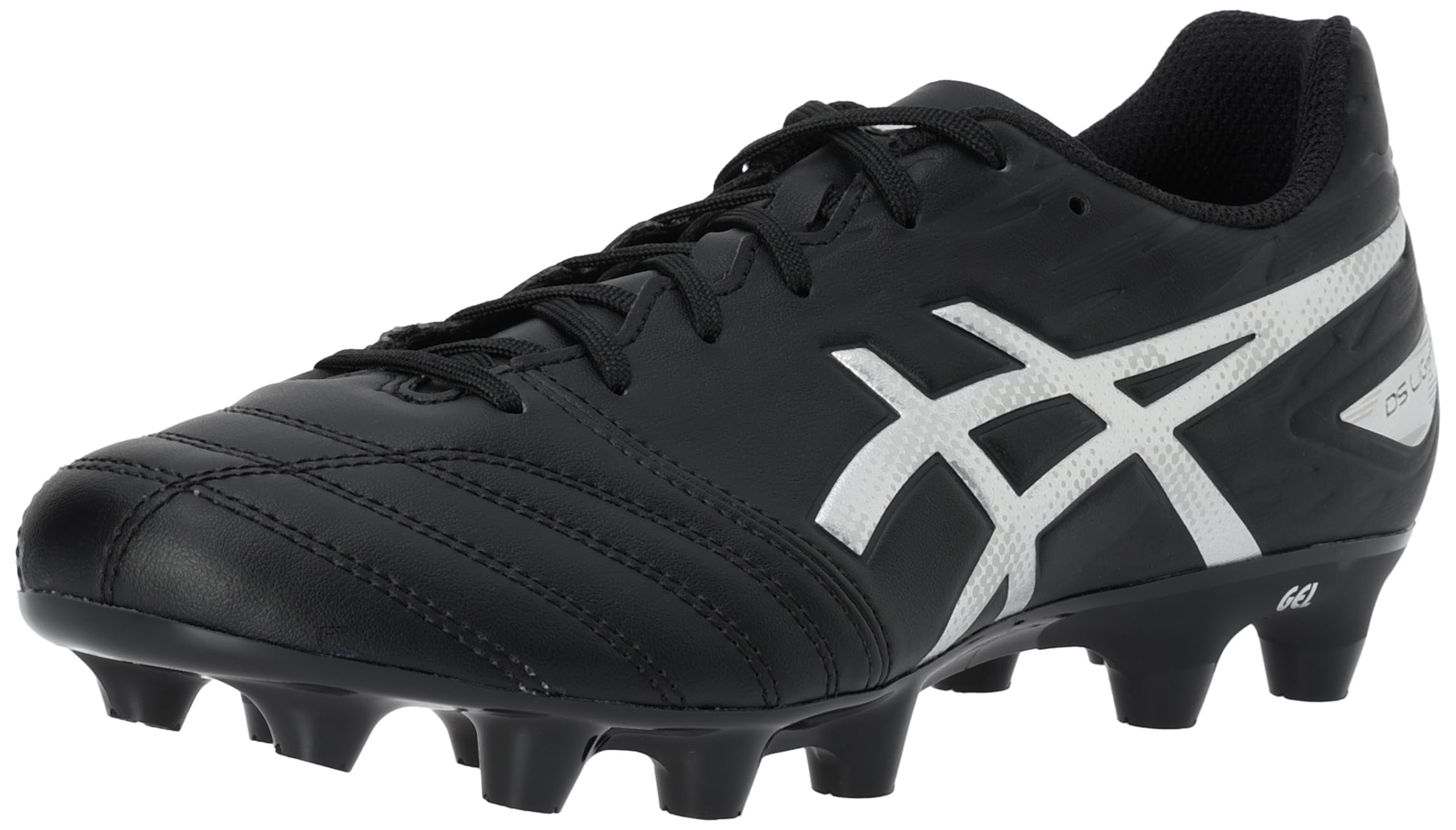 ASICS DS Light Club 25.0 cm 3E Soccer Cleats in Black & Silver