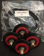 LG Dryer Repair Kit 4 Roller Wheels 4581EL2002A And Belt 4400EL2001A Kit For LG