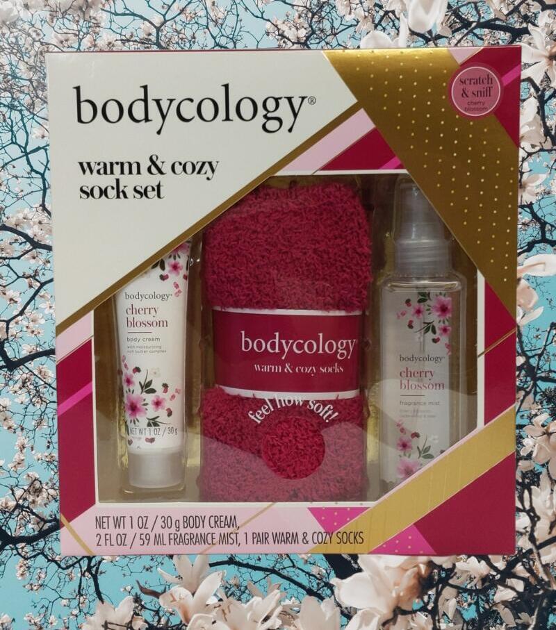 Bodycology Cherry Blossom Cozy Socks Gift Set eBay