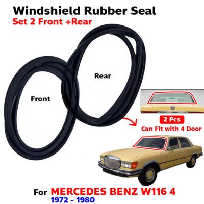 Mercedes W111 Fintail Sedan Weathership Rubber Seal Set of 15 Pieces Mercedes W111 Fintail Sedan Weathership Rubber Seal Set of 15 Pieces