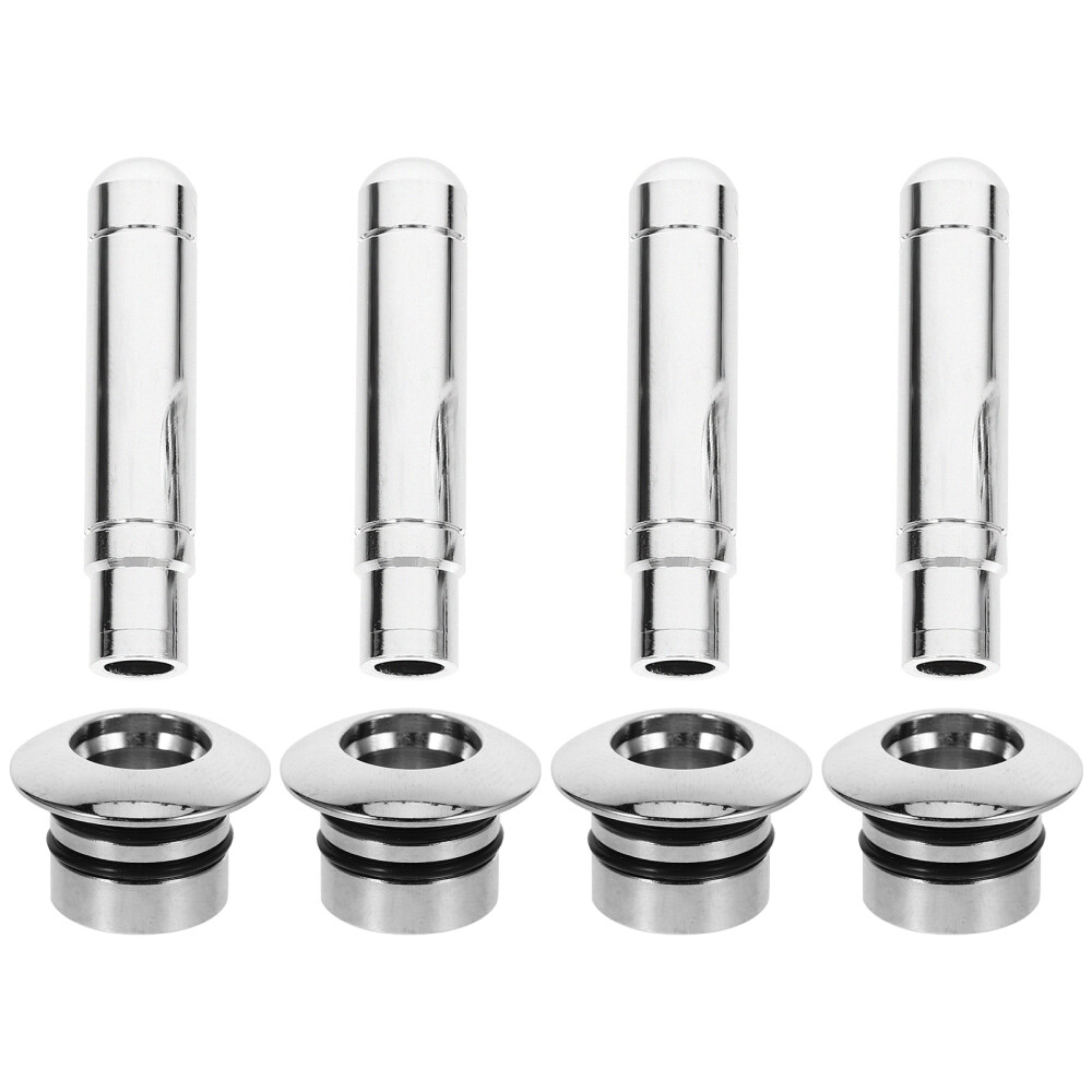 4 Pcs Aluminum Alloy Car Door Lift Handles - Interior Lock Knobs