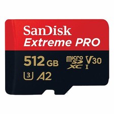 SanDisk 512 GB Extreme PRO scheda di memoria Micro SDXC, Classe 10 170MB/s U3 A2