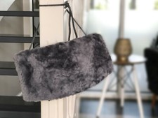 Lammfell Muff f.Damen m. Innentasche, Handwärmer, Weihnachtsgeschenk,Geschenk   