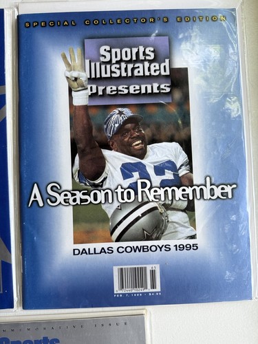 Lot Of 3 Sports Illustrated Cowboys Collector’s/Commemorative Issues | Emmitt S - Picture 3 of 4