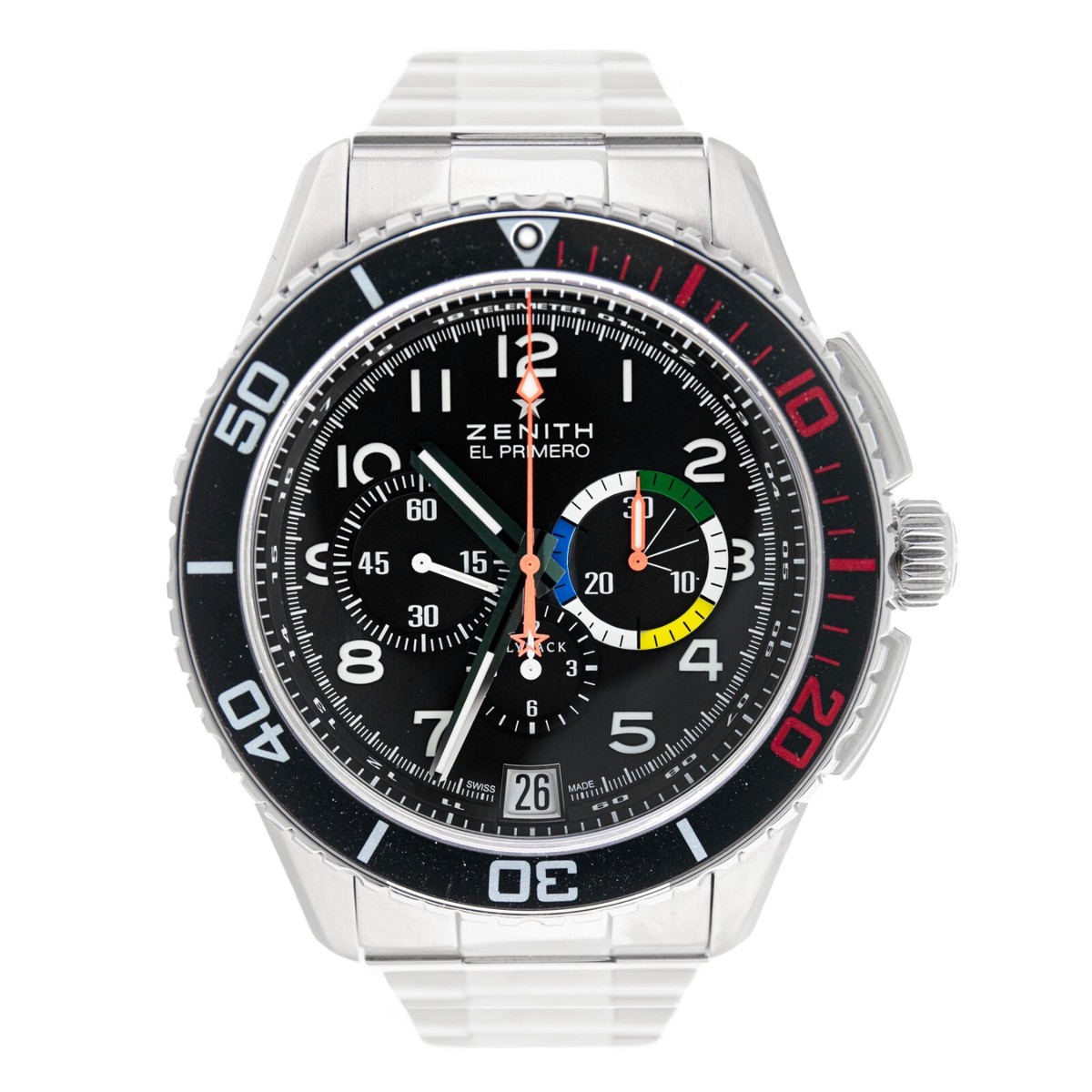 Flyback Rainbow Zenith Stratos Flyback Chronograph Zenith El