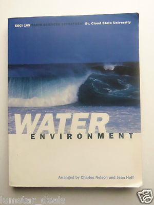 Water Environment, ESCI 105, Earth Sciences Department, St. Cloud State Universi
