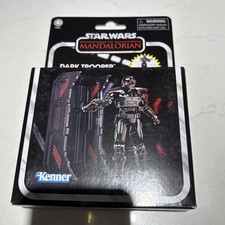 Star Wars Hasbro The Vintage Collection - Action Figure Dark Trooper 9,5 Cm Da The Mandalorian