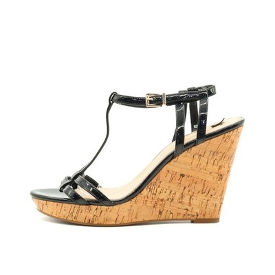 Jessica Simpson Damen Sandale EU 38,5 JP Jardina Schwarz Shoes