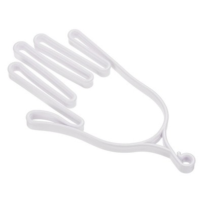 Golf Glove Racks 1pc Plastic Support Guard Rack White