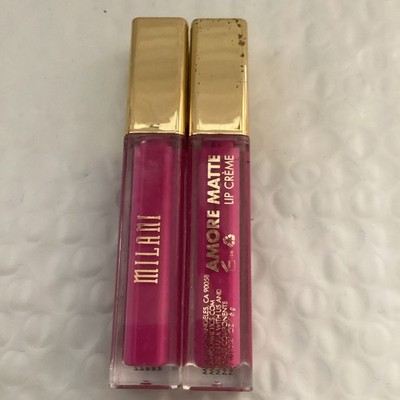 2x Milani Amore Matte Lip Creme #17 Fancy Discontinued Rare HTF