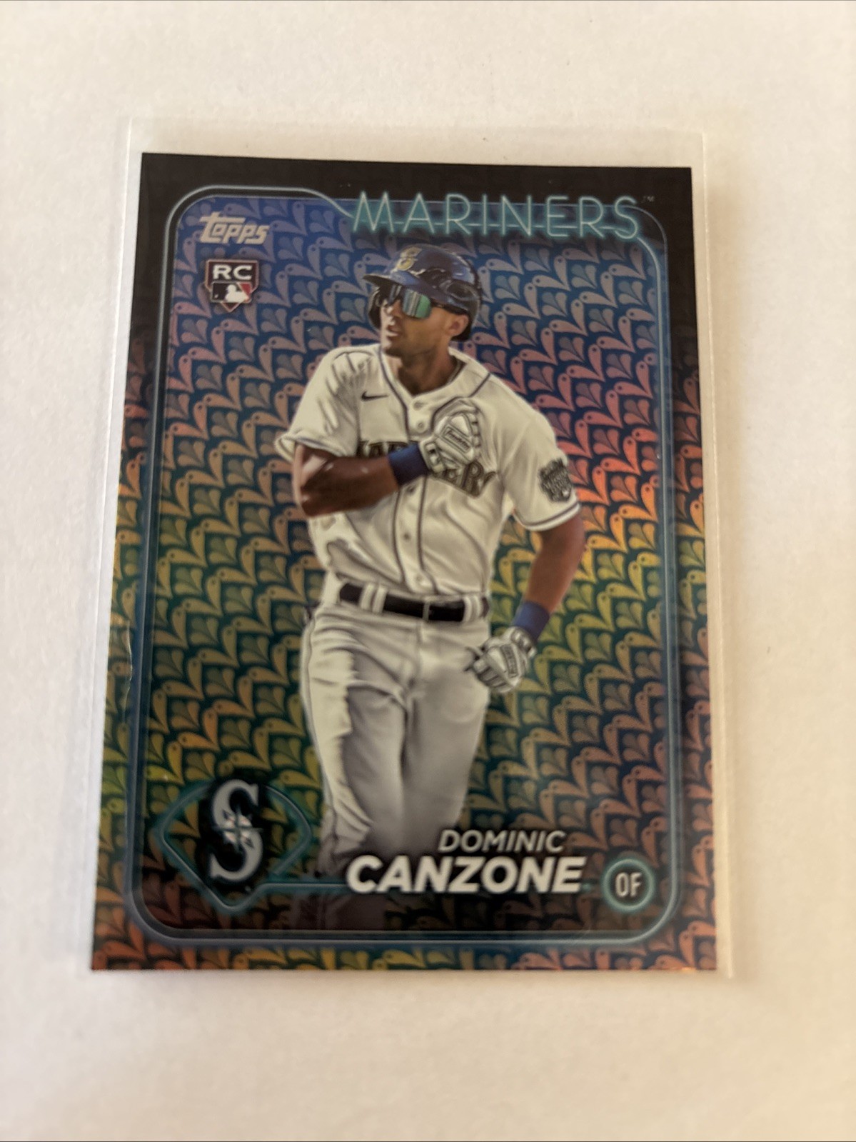 2024 Topps Series 1 - Dominic Canzone #195 Holiday (RC)