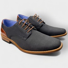 Zapato de Vestir Perry Ellis Winston Ultra Espuma Para Hombre Gris Talla 7.5 Nuevo Sin Caja Comodidad