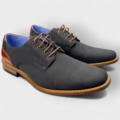 Perry Ellis Winston Ultra Foam Men s Gray Dress Shoe Sz 7.5 New No Box Comfort
