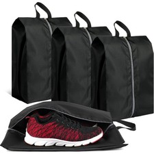 Shoe Bags for Travel, Set of 4 Pack Shoe Travel Bags for Packing, Large
