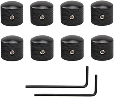 8Pcs Dome Knob Volume Tone Control Knobs Compatible with Telecaster Electric Gui