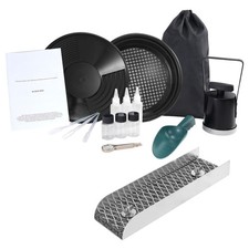 12" Mini Sluice Box Gold Panning Kit with Pan, Classifier, Magnet, Backpack