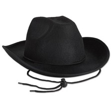 Beistle Brown Felt Cowboy Hat - Western Party Supply Decoration