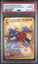 Pokemon Cynthia's Garchomp ex Destined Rivals Hyper Rare #241 PSA 10 Gem Mint on eBay