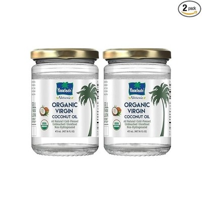 Aceite De Coco Organico Extra Virgen Para Cabello Piel Comestible Natural Virgin
