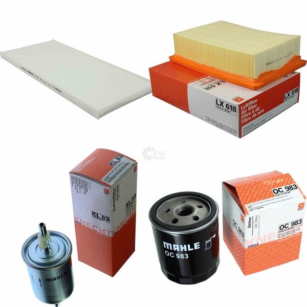 Mahle Kraftstofffilter KL 83 Innenraum LA 34 Luftfilter LX 618 ÖLfilter OC 983-image