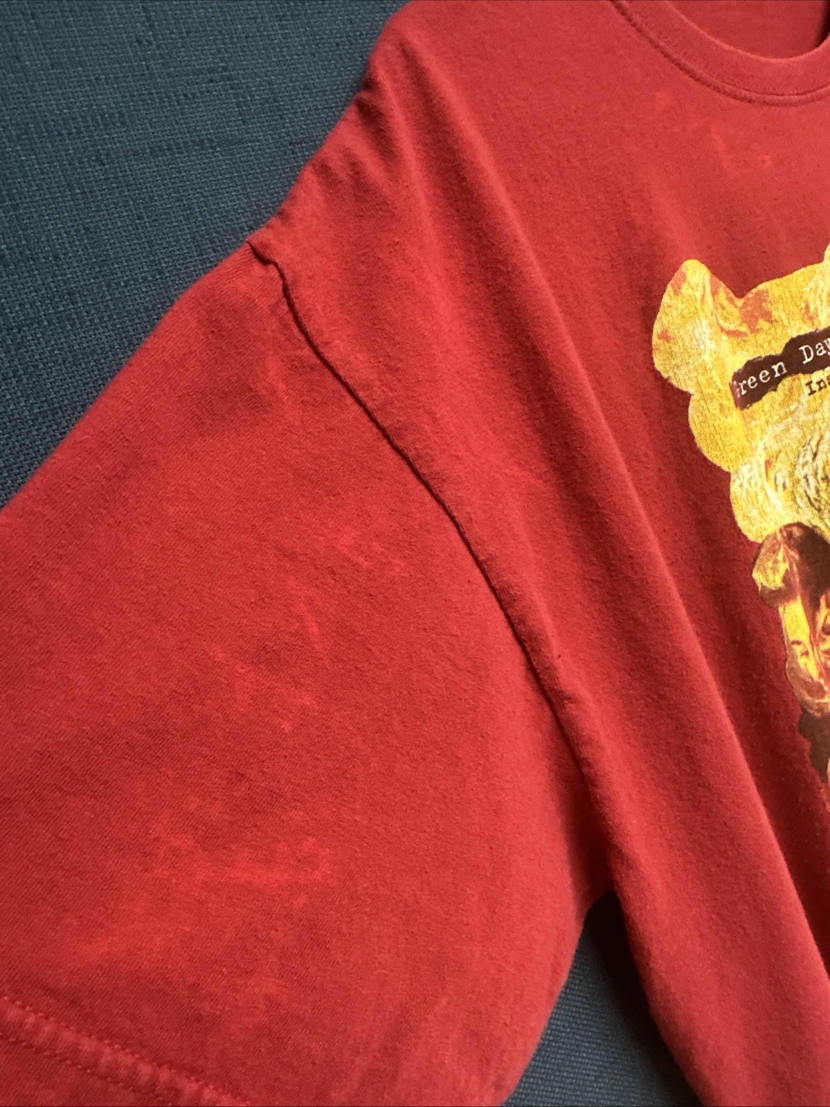 Green Day Shirt Pinhead Gunpowder Lookout Records Size Extra Large XL Fifteen