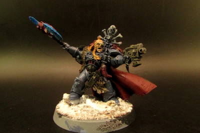 OOP Citadel / Warhammer 40k Plastic Space Wolves Wolf Lord Krom