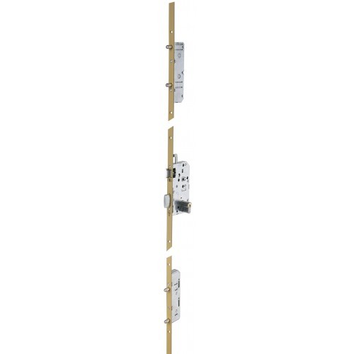 Serrure à larder 5 points Vachette Trilock 5900 anti-cambriolage pour porte d entrée en bois